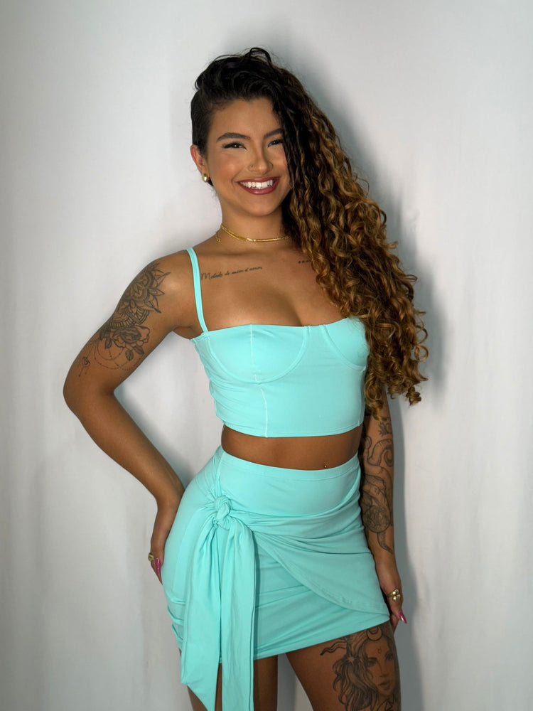 Conjunto Agatha Rosa bebe